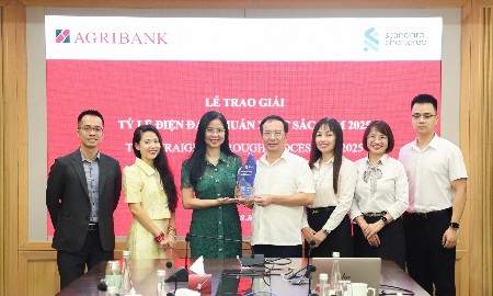 Agribank được Standard Chartered vinh danh về chất lượng thanh toán quốc tế