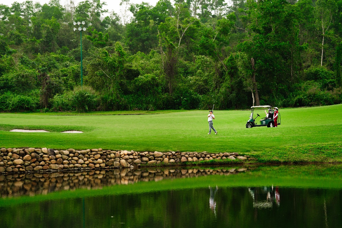 Các sân golf miền Trung hiện đang tích cực chuẩn bị cho một mùa hè sôi động nhất từ trước đến nay. Ảnh: Bà Nà Hills Golf Club