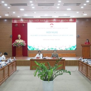 Quang cảnh Hội nghị. Ảnh: Mặt trận.