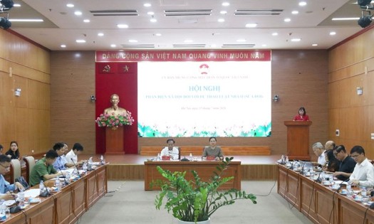 Quang cảnh Hội nghị. Ảnh: Mặt trận.