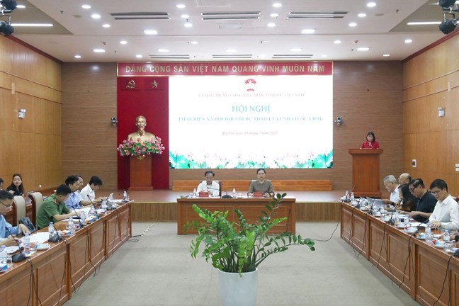 Quang cảnh Hội nghị. Ảnh: Mặt trận.