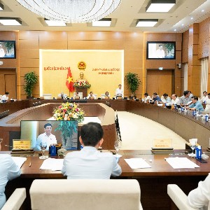 Quang cảnh phiên họp. Ảnh: Cổng thông tin điện tử của Quốc hội.