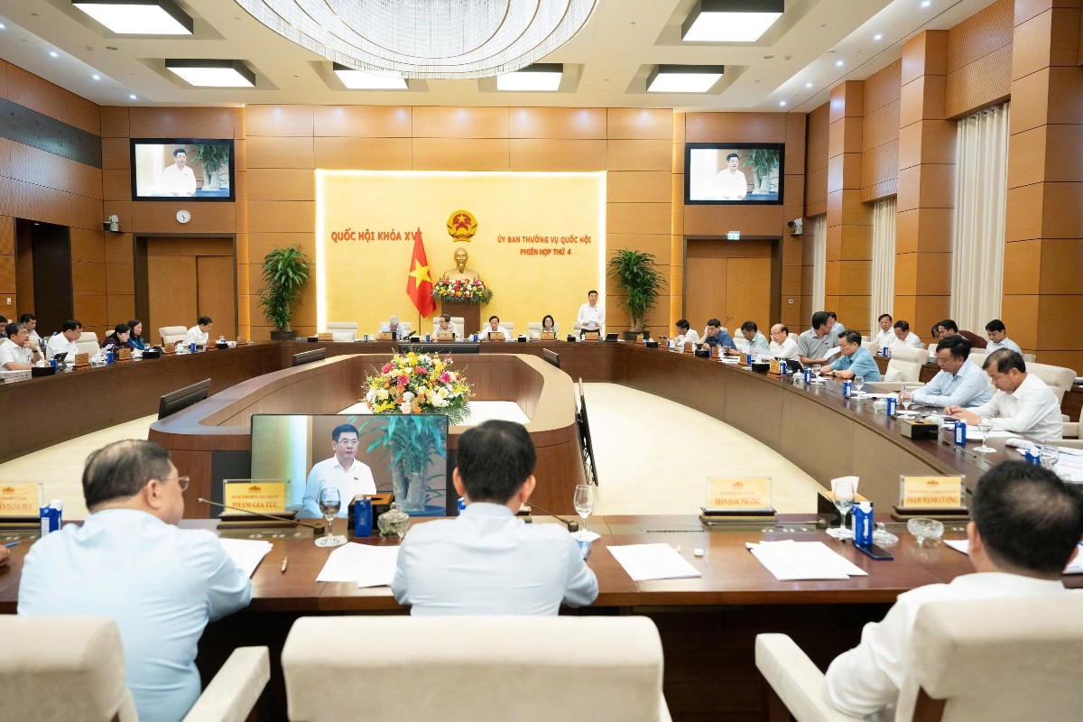 Quang cảnh phiên họp. Ảnh: Cổng thông tin điện tử của Quốc hội.