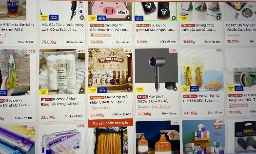 Sự phát triển mạnh mẽ của các sàn giao dịch trực tuyến, các trang mạng xã hội bán hàng đã khiến lĩnh vực này đứng đầu về số lượng phản ánh. Ảnh: Vũ Khuê.