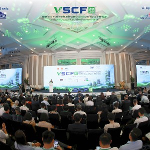 Toàn cảnh Diễn đàn Phát triển Bền vững Ngành Xây dựng Việt Nam (VSCF) 2026. Ảnh: VSCF