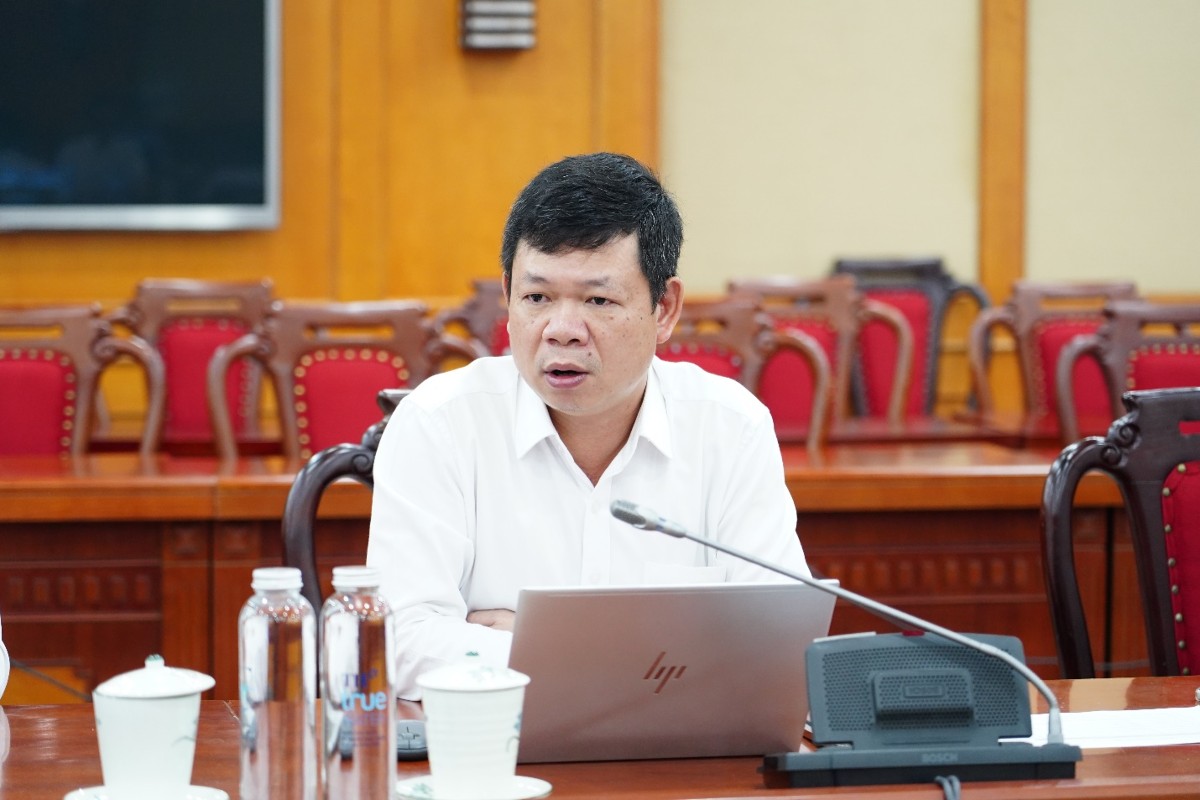 Giám đốc Quỹ NATIF Bùi Quang Minh - Ảnh:MST.