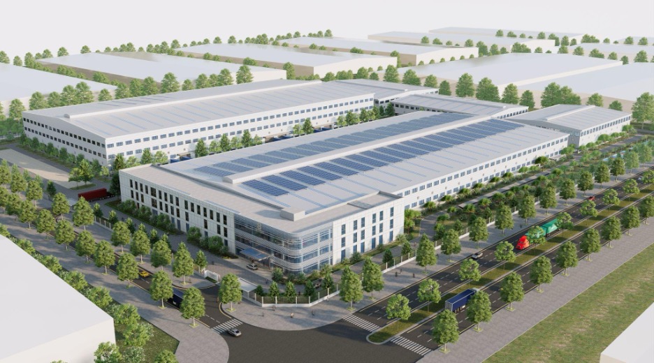 Perspective view of BM Windows Chau Duc Factory