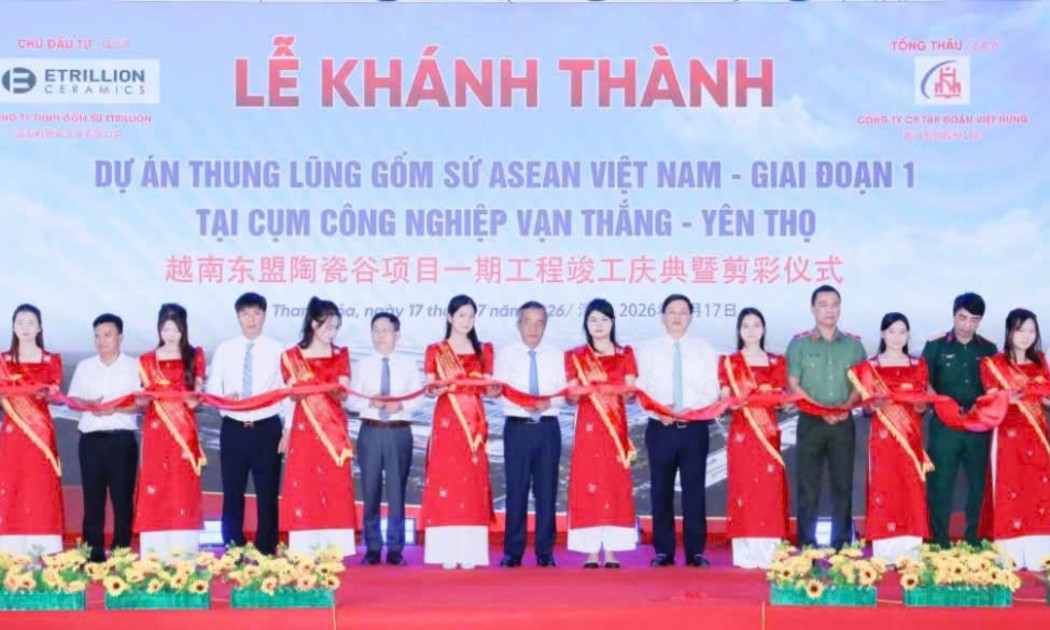 Lễ khánh thành giai đoạn 1 (ảnh Lê Hợi)