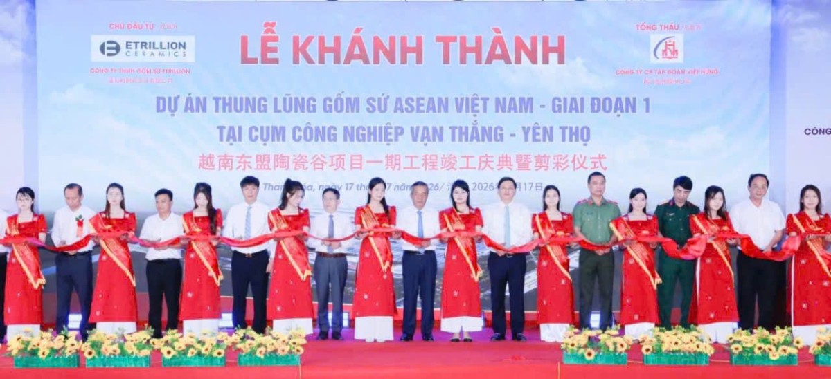Lễ khánh thành giai đoạn 1 (ảnh Lê Hợi)