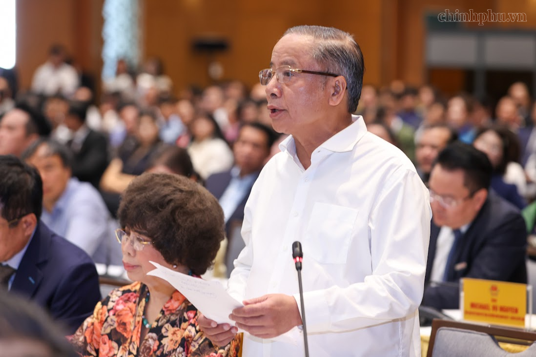 Ông Nguyễn Văn Thân, Chủ tịch Hiệp hội Doanh nghiệp nhỏ và vừa Việt Nam. Ảnh: VGP.