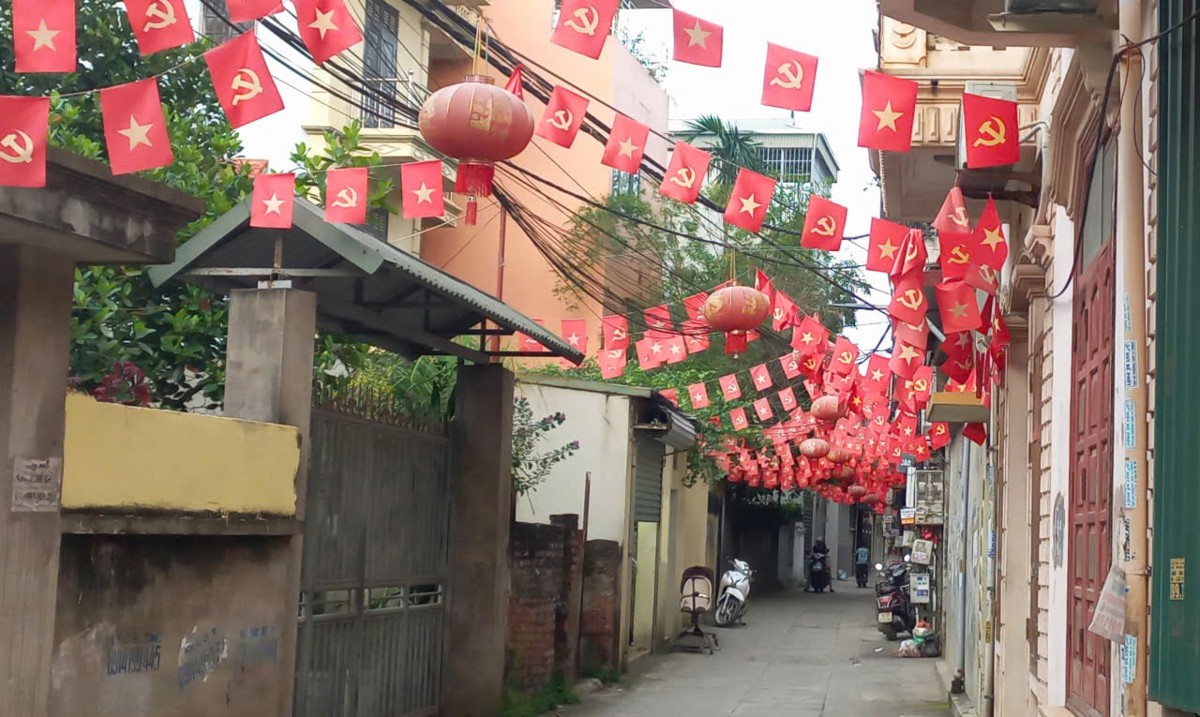 Một tổ dân phố tại Hà Nội. Ảnh: Nhật Dương.