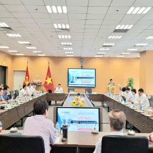 Toàn cảnh Hội thảo định hướng đào tạo, bồi dưỡng và phát triển nguồn nhân lực trong lĩnh vực năng lượng nguyên tử giai đoạn 2026-2025. Ảnh:MST.