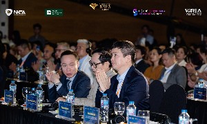 Các đại biểu tham dự trong Vietnam RWA Summit 2026 với chủ đề "Giải pháp mã hóa tài sản thực và cơ hội đón đầu thị trường tỷ đô". Ảnh: BTC
