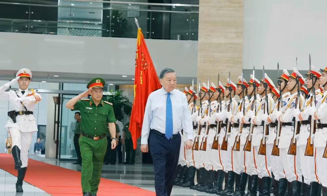 Tổng Bí thư, Chủ tịch nước Tô Lâm đến dự buổi gặp mặt - Ảnh: TTXVN
