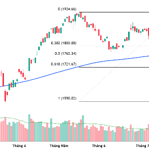 VN-Index đang trụ lại quanh đường MA200 ngày.