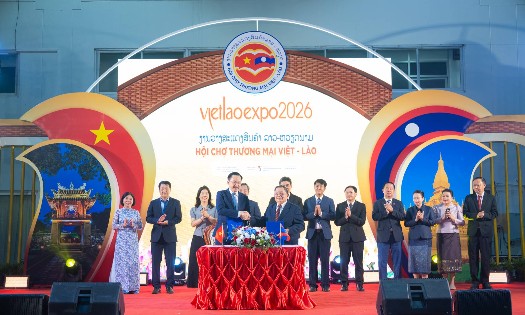 The VIETLAO Expo 2026 opens in Vientiane (Laos) on July 16, 2026. - (Photo source: https://kinhtemoitruong.vn)