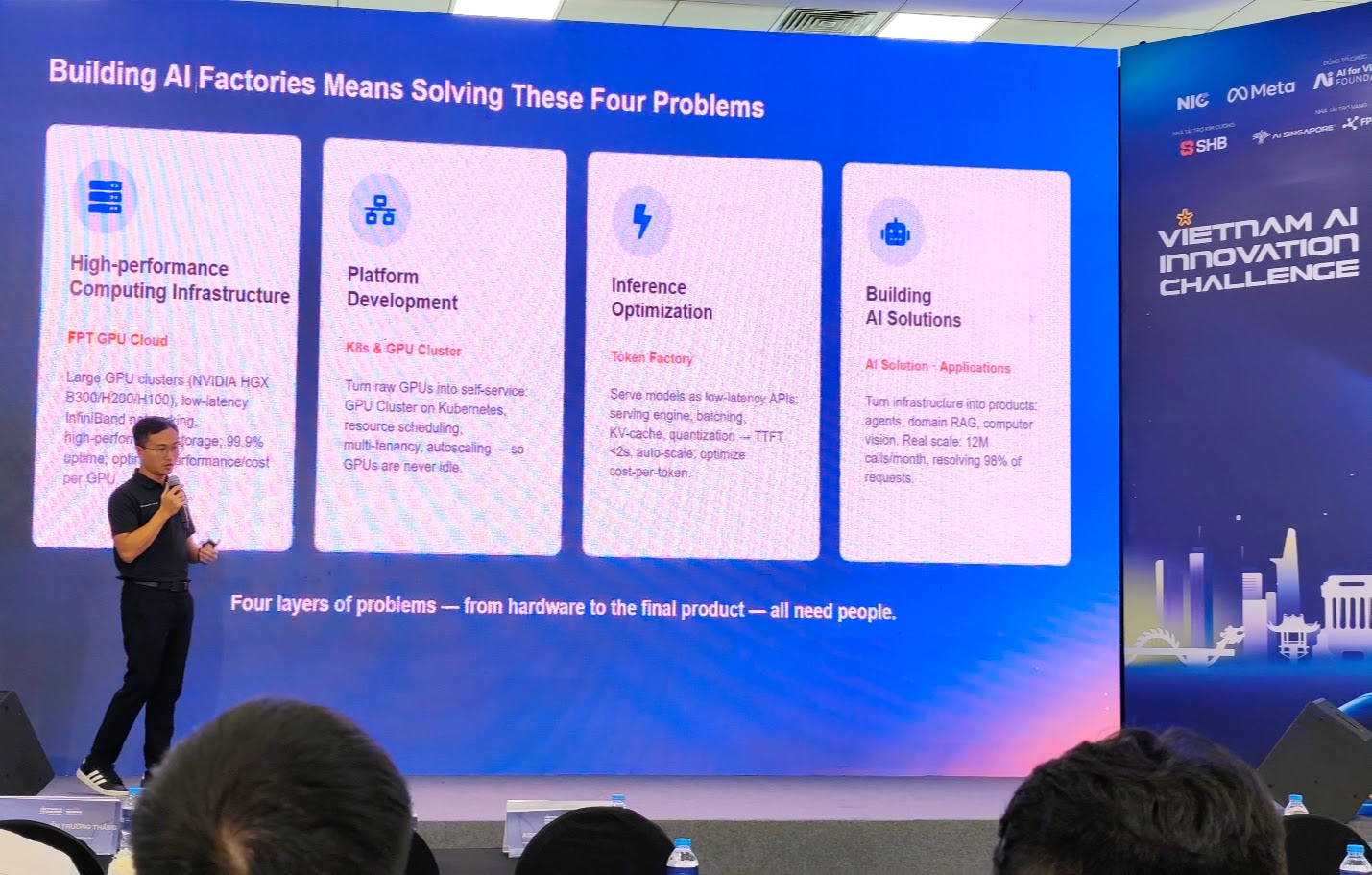 Ông Nguyễn Khương Duy, Giám đốc Sản phẩm FPT AI Factory, FPT Smart Cloud, Tập đoàn FPT. Ảnh: BB