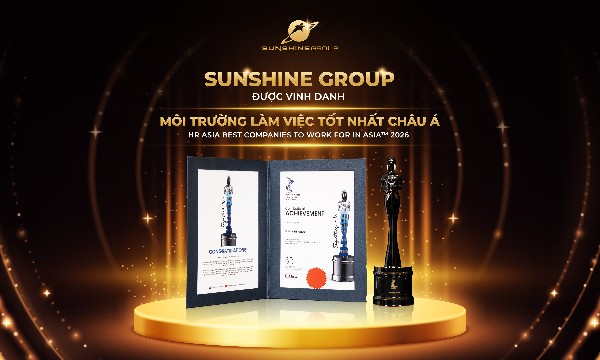 Sunshine Group được vinh danh