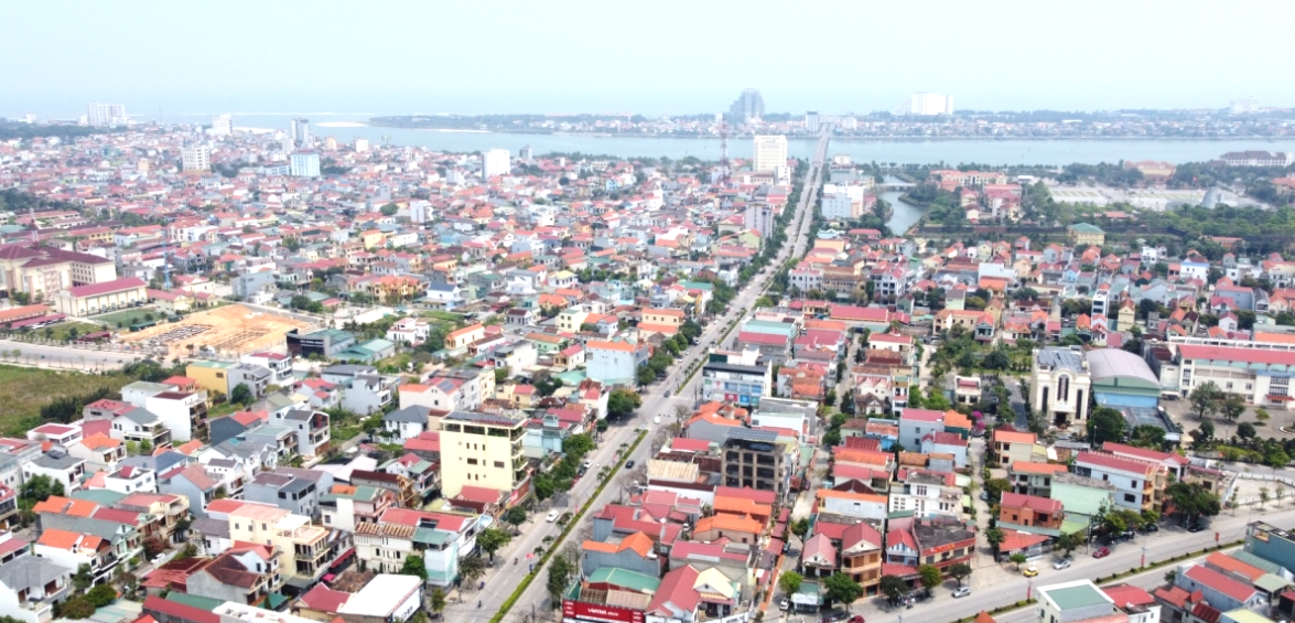 Một góc phường Đồng Hới. Ảnh: Thanh Hiếu