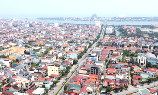 Một góc phường Đồng Hới. Ảnh: Thanh Hiếu