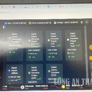 Giao diện Trang web http://id.canvanex.com. Ảnh: Cổng thông tin điện tử Công an tỉnh Thái Nguyên.