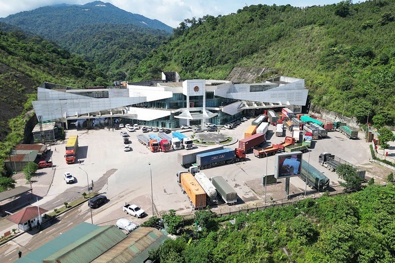 Cửa khẩu quốc tế Cầu Treo. Ảnh: Phan Trâm