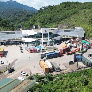Cửa khẩu quốc tế Cầu Treo. Ảnh: Phan Trâm