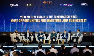 Các chuyên gia thảo luận về tiềm năng RWA tại Việt Nam. Ảnh: Ban tổ chức Vietnam RWA Summit 2026.