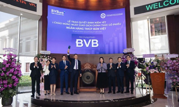 Hơn 640 triệu cổ phiếu BVB chính thức niêm yết trên HoSE