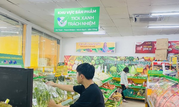 Thực phẩm “Tick xanh trách nhiệm” đến gần hơn với người tiêu dùng