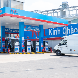 Một số cửa hàng xăng dầu trên địa bàn tỉnh Quảng Trị rơi vào tình trạng thiếu hụt nguồn cung, đặc biệt là mặt hàng dầu DO. Ảnh: Phương Ngân.