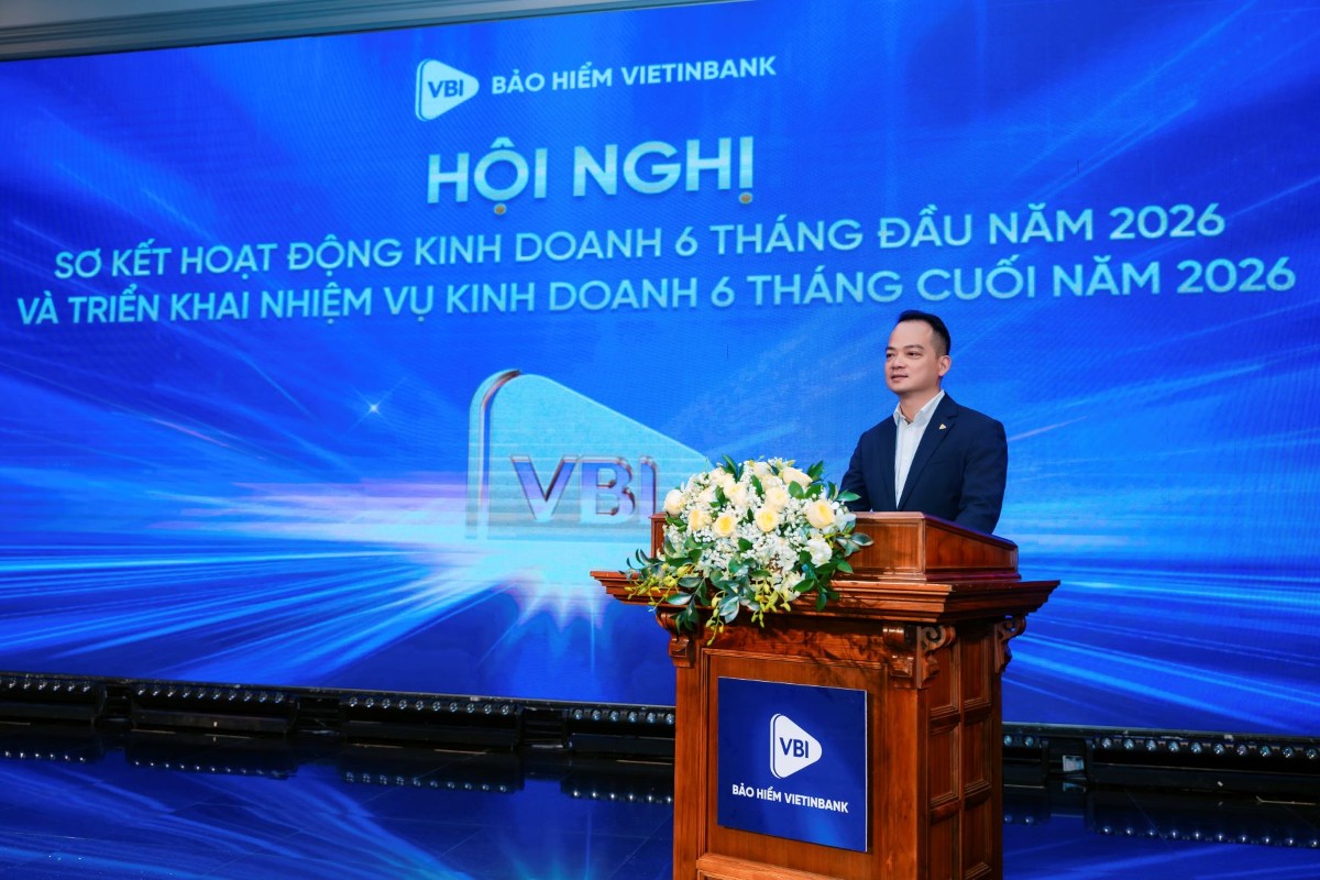 Ông Nguyễn Huy Quang – Chủ tịch Hội đồng Quản trị phát biểu tại Hội nghị. (Ảnh: VBI).