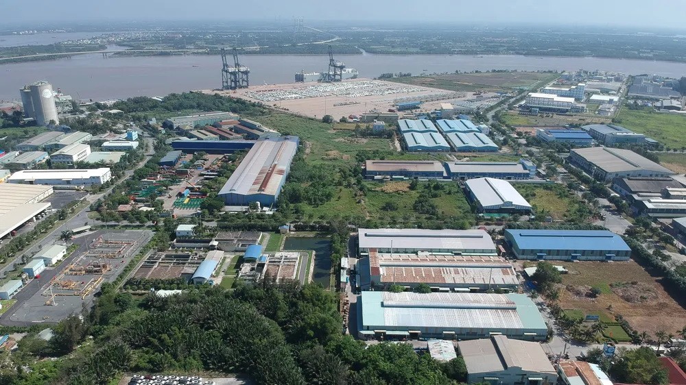 Khu công nghiệp Hiệp Phước (TP.Hồ Chí Minh) có nhiều mảng xanh. Ảnh: Cao Thăng