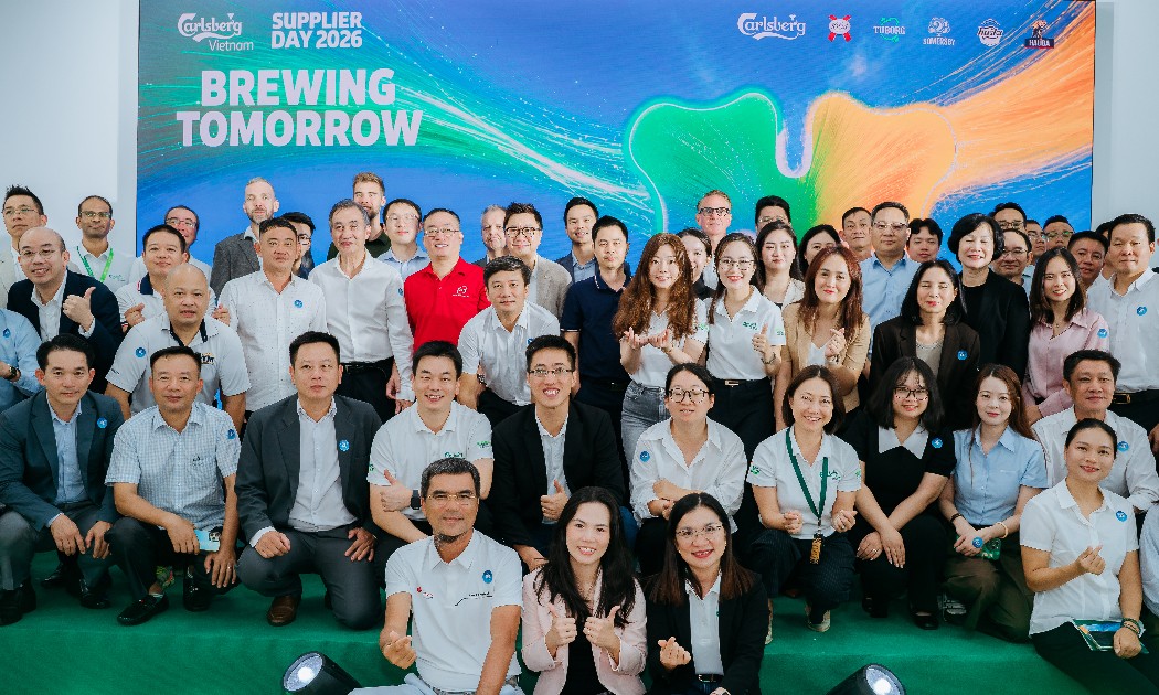 Carlsberg Việt Nam chính thức giới thiệu Brewing Tomorrow tại ngày hội đối tác cung ứng đầu tiên, mở ra hành trình hợp tác vì một tương lai bền vững