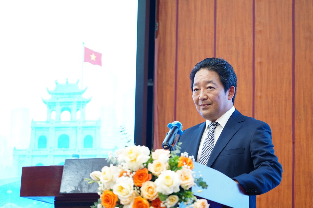 Ngài Ishikawa Isamu, Phó Đại sứ Nhật Bản tại Việt Nam. Ảnh: MST.
