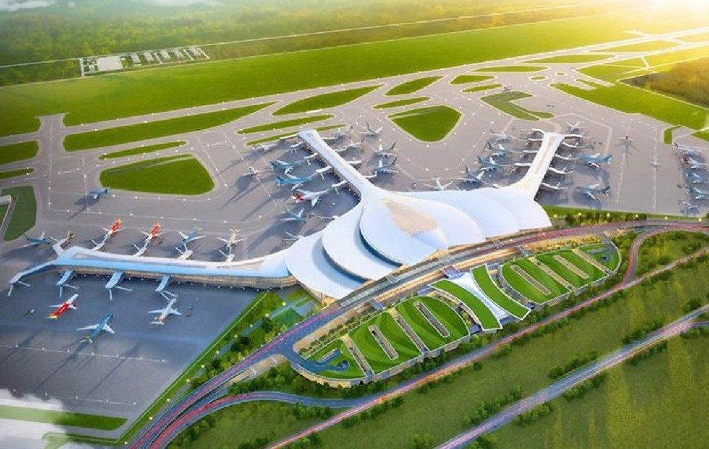 Sân bay Long Thành là hạt nhân của hành lang Thành phố Hồ Chí Minh - đô thị Biên Hòa - đô thị Long Thành - khu bến cảng Phước An. Nguồn: baochinhphu.vn.