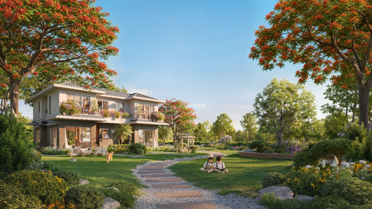 Nhà sáng lập Ecopark chính thức ra mắt phân khu Rừng Phượng thuộc đô thị Eco Retreat. Ảnh dự án.