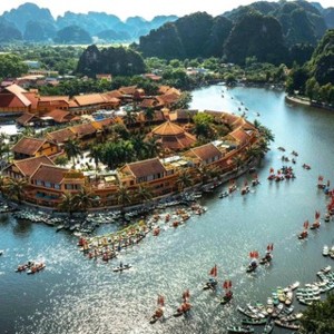Xây dựng Ninh Bình trở thành thành phố trực thuộc Trung ương mang đặc trưng đô thị di sản vào năm 2030.(Ảnh Sở du lịch Ninh Bình)