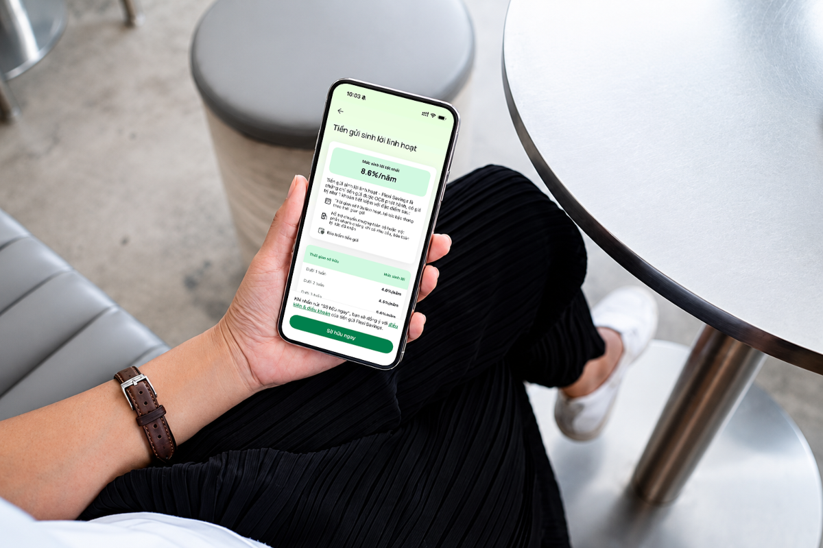 Việc chuyển và quản lý tiền linh hoạt giúp Flexi Savings trở thành sản phẩm được đánh giá cao trên thị trường hiện nay - Nguồn: OCB.