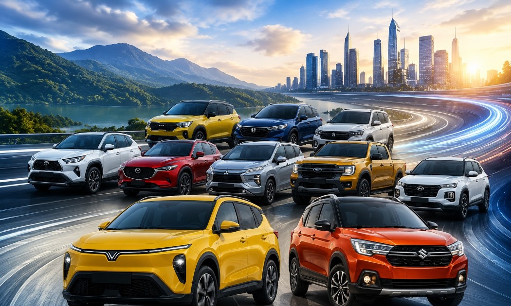 [Infographic] Dải xe chủ lực thống trị thị trường ô tô Việt nửa đầu năm 2026
