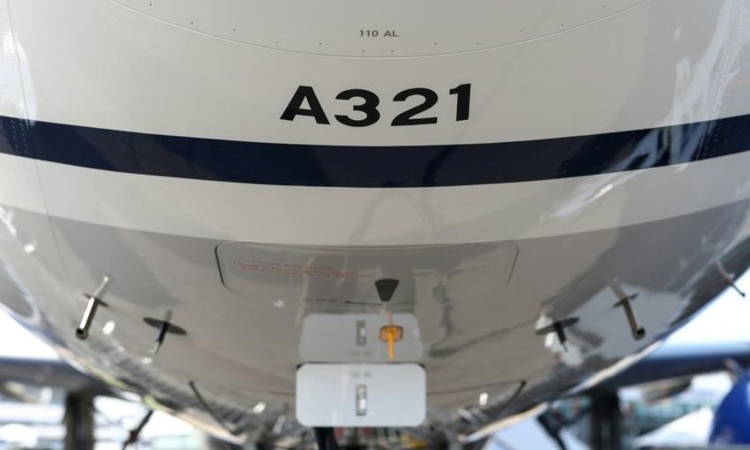 Máy bay thân hẹp thế hệ mới của Airbus có thể được trang bị bộ cánh dài và mảnh hơn, giúp cải thiện đáng kể hiệu quả khí động học và tiết kiệm nhiên liệu. Ảnh: AFP