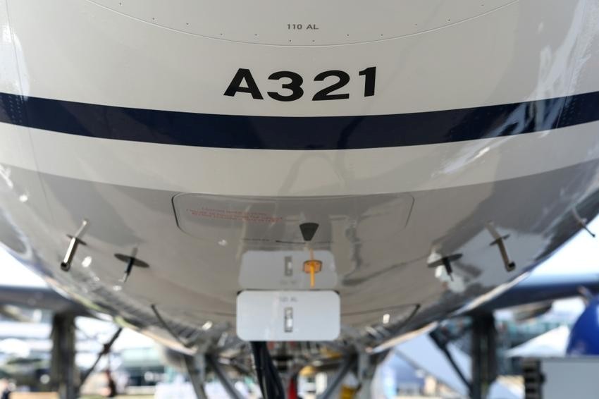 Máy bay thân hẹp thế hệ mới của Airbus có thể được trang bị bộ cánh dài và mảnh hơn, giúp cải thiện đáng kể hiệu quả khí động học và tiết kiệm nhiên liệu. Ảnh: AFP