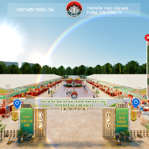 Không gian triển lãm trực tuyến giúp người tiêu dùng dễ dàng tham quan, tìm hiểu và mua sắm đặc sản Hà Tĩnh chỉ với vài thao tác trên thiết bị kết nối internet. Ảnh: Nguyễn Thuấn