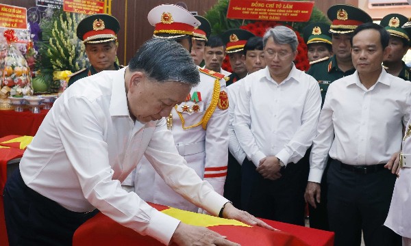 Thư của Tổng Bí thư, Chủ tịch nước Tô Lâm nhân dịp kỷ niệm 79 năm Ngày Thương binh - Liệt sĩ