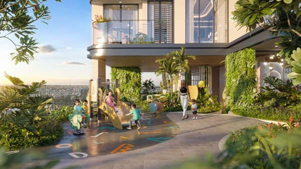 Vlasta Premier - Phú Thuận kiến tạo chuẩn sống hiện đại với hơn 25 tiện ích nội khu cùng không gian sống xanh, tích hợp hệ sinh thái giáo dục toàn diện. Ảnh dự án.