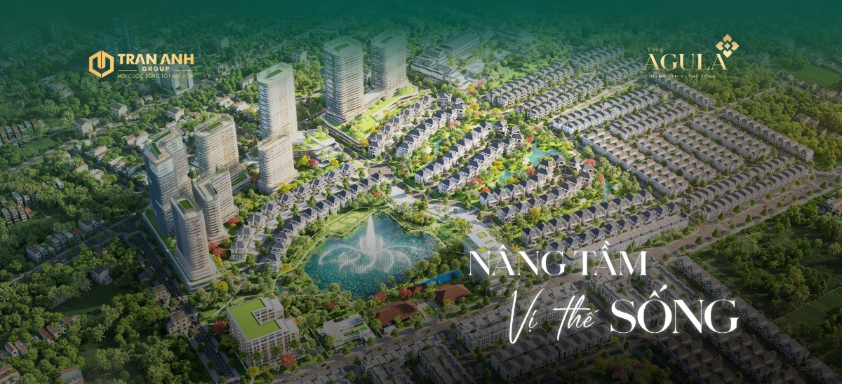 The AGULA phát triển theo mô hình đô thị sinh thái với hệ tiện ích đồng bộ, kiến tạo không gian sống xanh an lành cho cư dân.