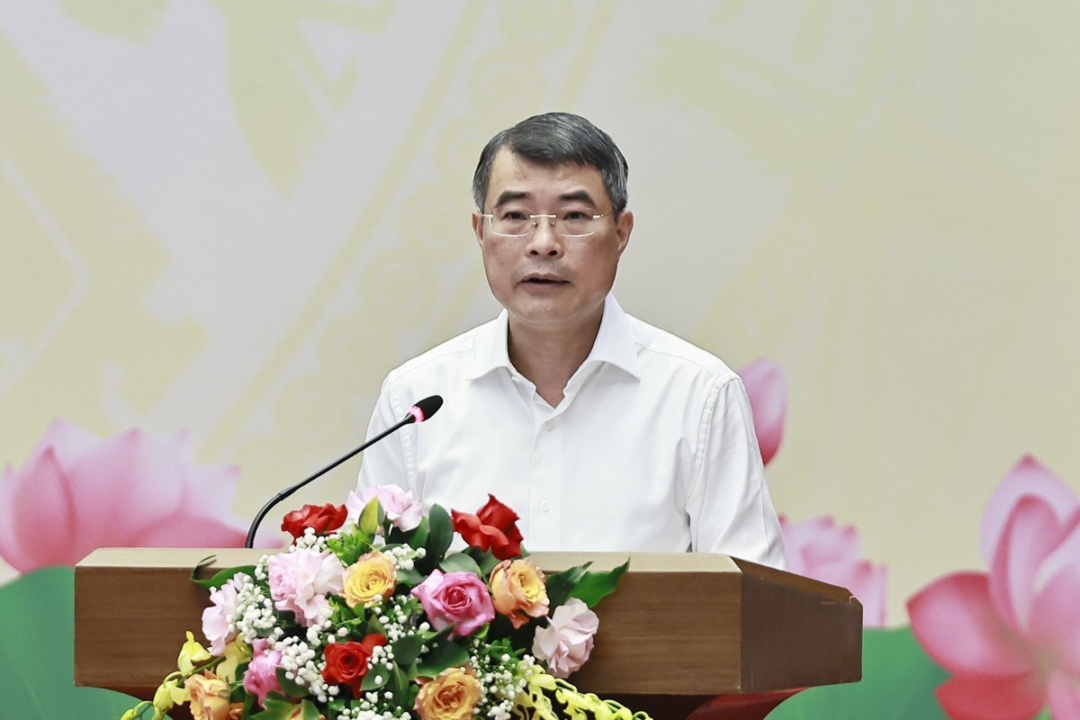 Ủy viên Bộ Chính trị, Bí thư Đảng ủy Chính phủ, Thủ tướng Chính phủ Lê Minh Hưng đồng chủ trì Hội nghị. Ảnh: TTXVN.