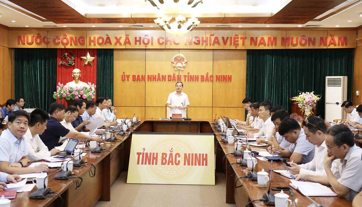 Quang cảnh hội nghị - Ảnh: Cổng thông tin điện tử tỉnh Bắc Ninh