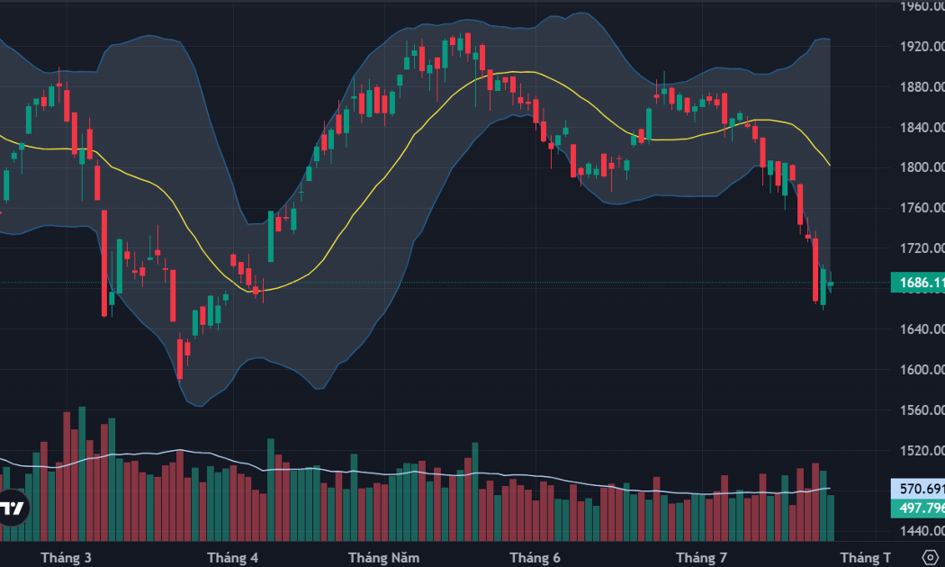 VN-Index vẫn đang dò đáy.