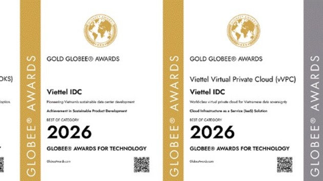 Viettel IDC earns eight international awards, reinforcing its world-class digital infrastructure ecosystem